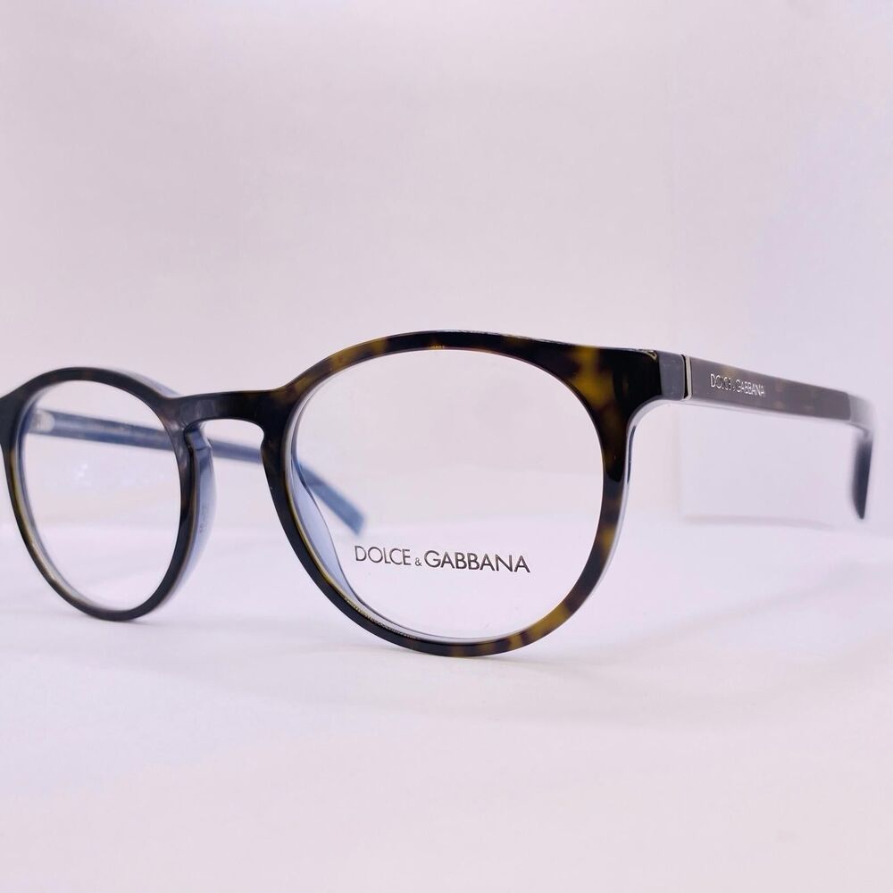 Dolce & Gabbana Eyeglass Frames DG 3309 3209 52 [] 21 145 Tortoise Blue Grey